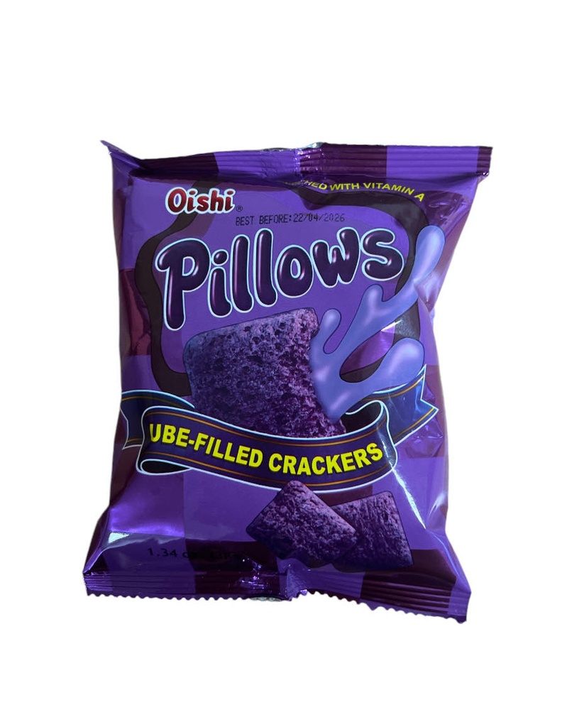 Pillows Ube Crackers 150g - Oishi