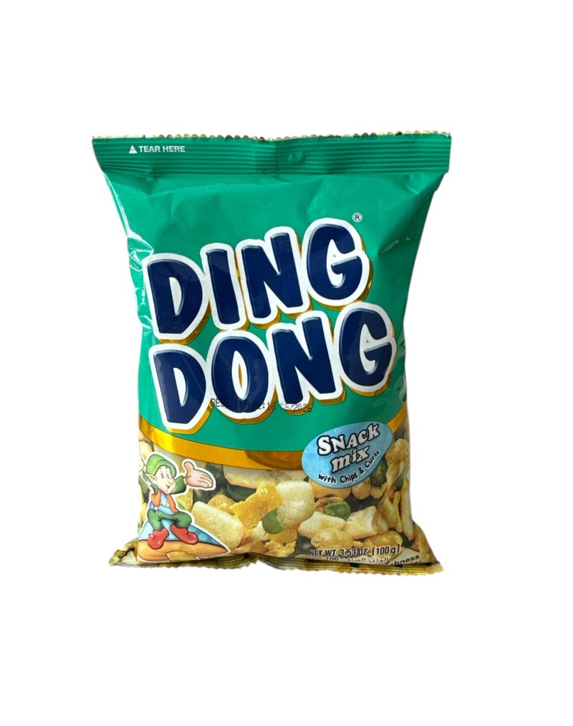Super Mix with Chips & Curls 95g - Ding Dong