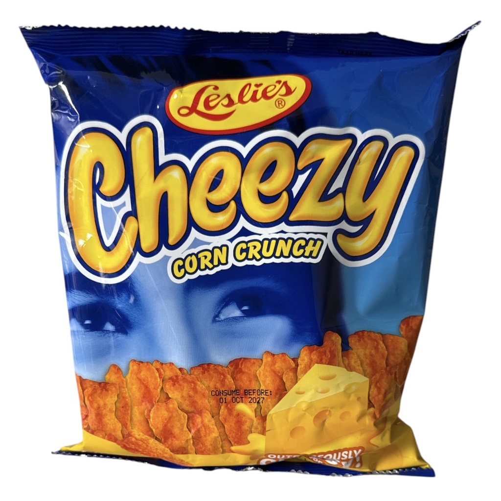 Cheese Crunch Corn 70g - Leslie Cheezy
