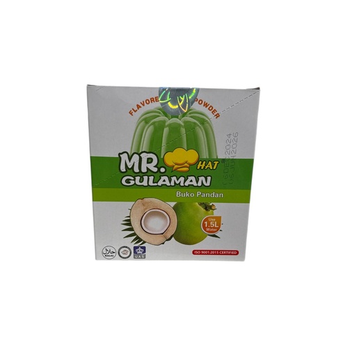 Mr. Gulaman Buko Pandan 10x10x25g
